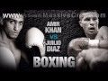 BOXING: AMIR KHAN'S "GREATEST HITS" (Literally!) Gangnam Style